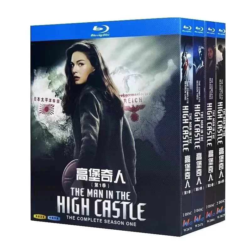 The Man in the High Castle Season 1-4 Blu-ray 8-Disc High Definition BD