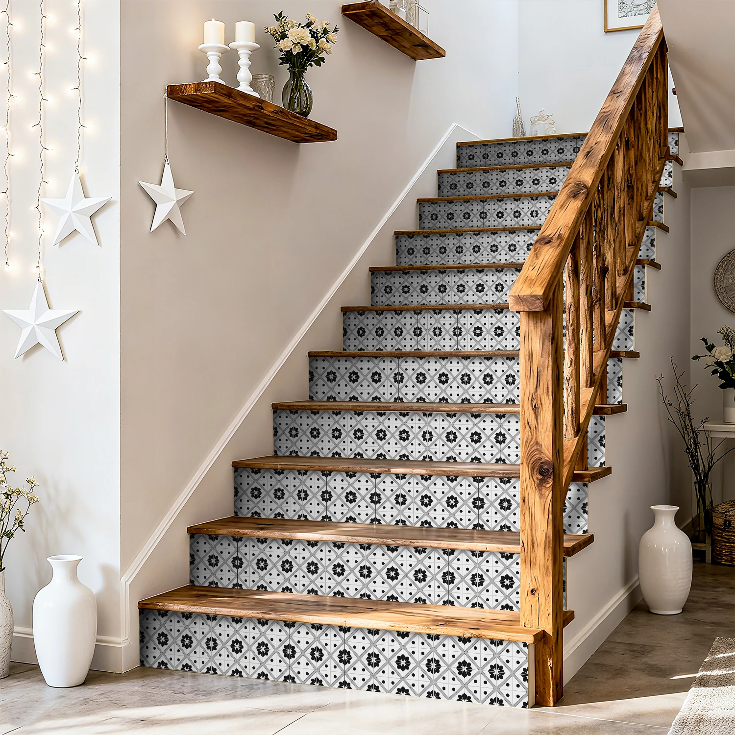 36 self-adhesive PVC tile stickers, kitchen and bathroom use self-adhesive splash proof stickers for home decoration