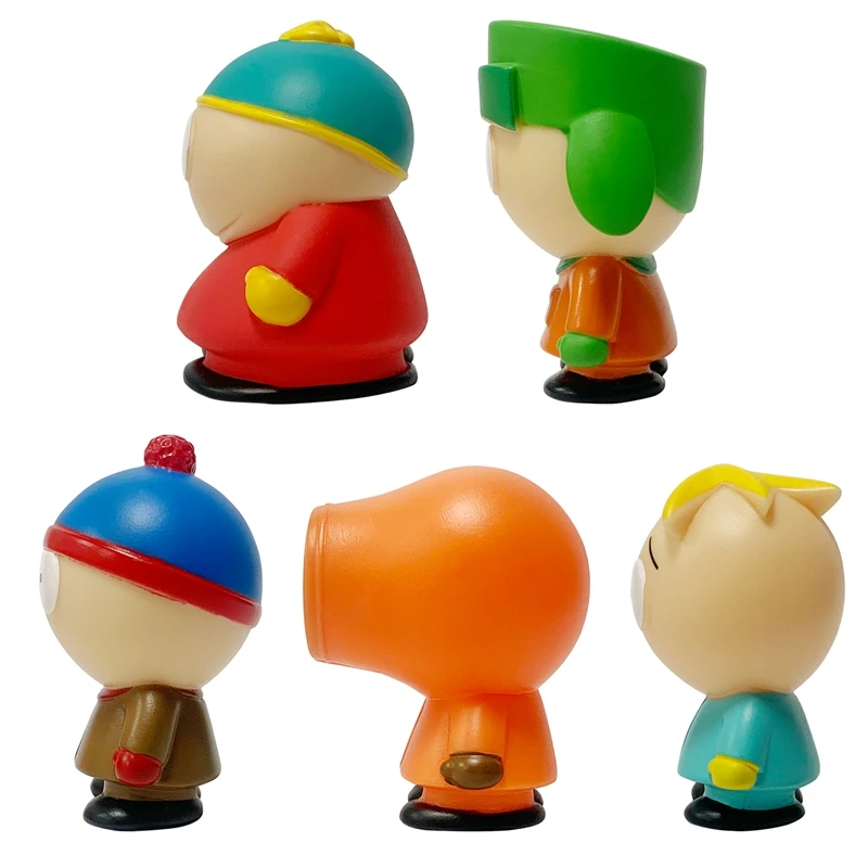 / *- 5 pièces/lot PVC parc du sud figurine jouets modèle populaire créatif parc austral jouets pour enfants anniversaire cadeaux de noël