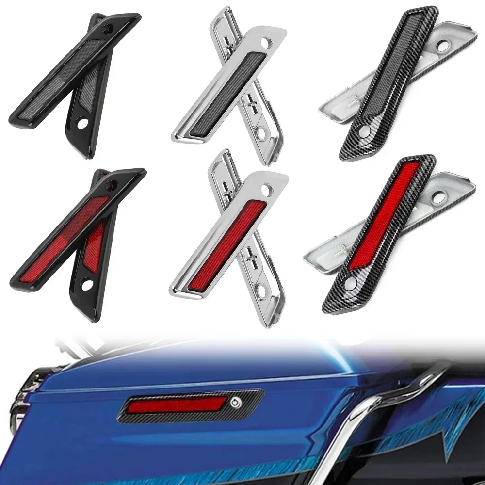 

Мотоциклетная жесткая седельная сумка, защелка, крышка отражателя, внешняя петля крышки для Harley Touring Road Electra Street Glide Road King 2014-2023