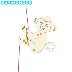 Climbing Rope Monkey DIY Kit Educational Toys for Children Science Project Technology Gadgets Innovative Physics Toys for Boy