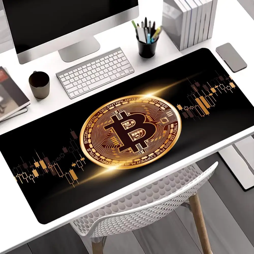 

HD Currency Mouse Pad Large Gaming Non-slip Seamed Edge Table Cushion Mousepads Office Accessories Laptop Tablet Mat PC Playmat