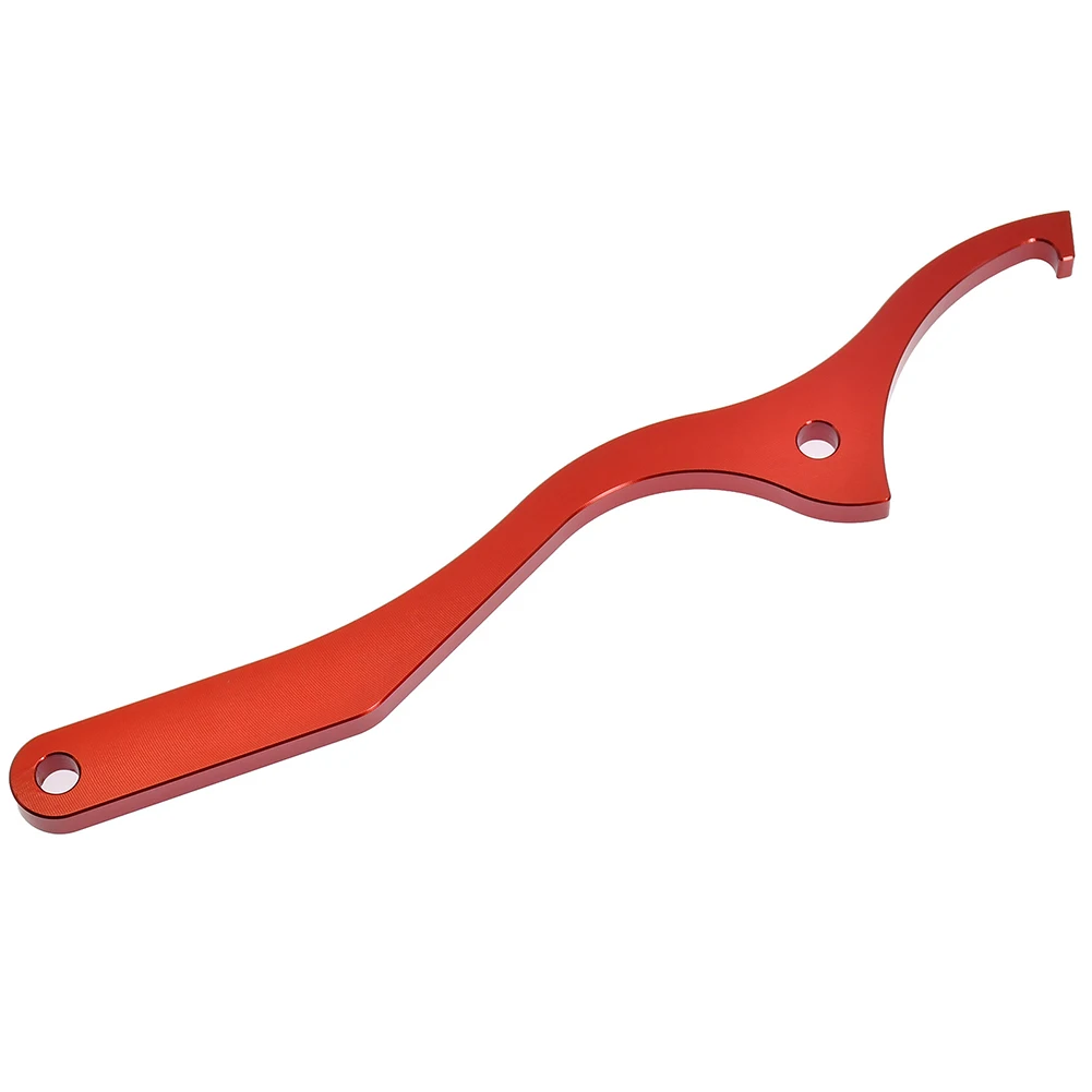 

CNC Aluminium Wrench GASGAS Dirt Bike Wrench Adjustable Shock Tool CNC Aluminium Alloy Easy To Use Fits Plastic Collar