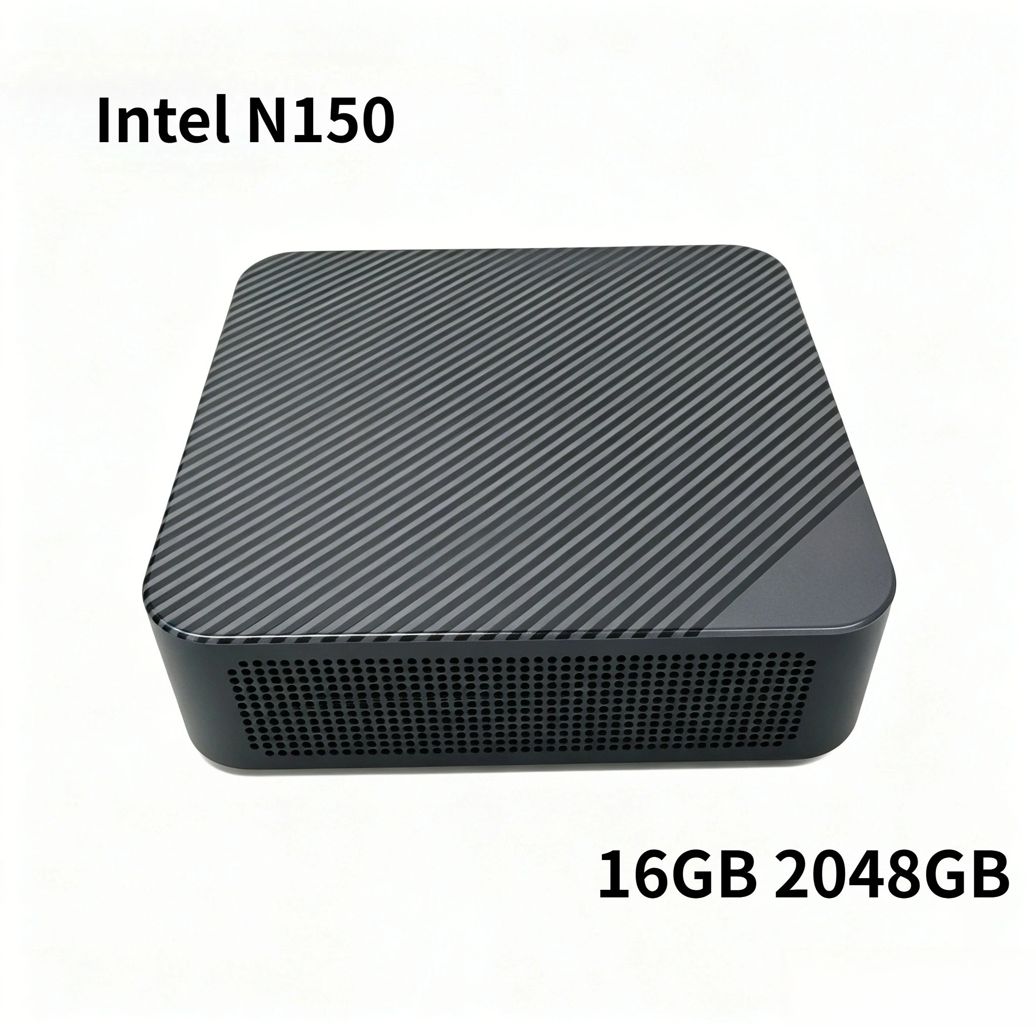 Intel N150 Mini PC 16GB DDR4 512GB NVMe SSD Triple 4K Output WiFi6