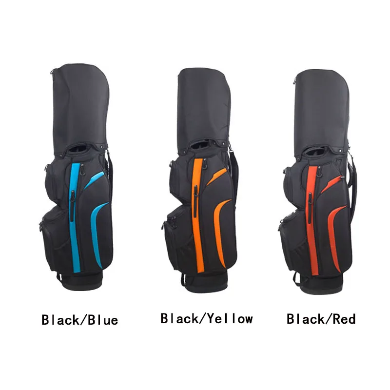 Full Length 14 Dividers Custom Golf Bag Lightweight Nylon Waterproof Golf Cart Bag