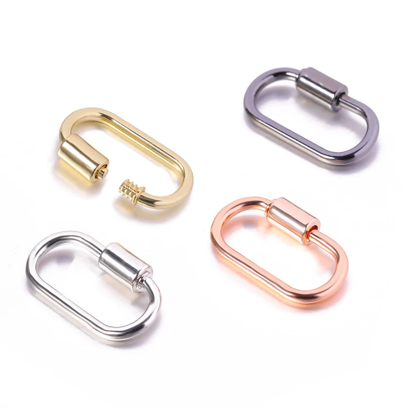 1-3Pcs Heart Spring Gate Rings Keychain Opening Buckle Handbag Strap Dog Chain Buckles Snap Closure Clip Trigger DIY Accessories