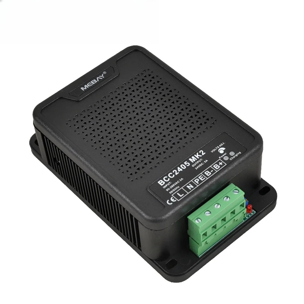 MEBAY BCC2405 MK2 5A 24V Generator Battery Charger Auto Intelligent Float Charging Module Power Genset Circuit Board DC Adapter
