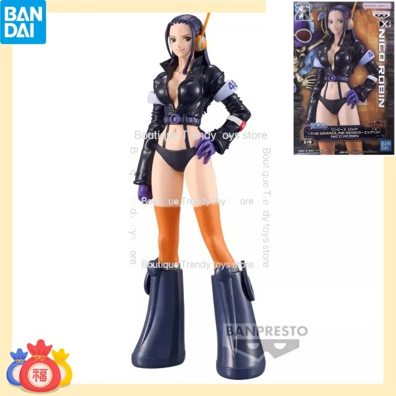

Bandai Original Banpresto Anime One Piece DXF Nico Robin The Grandline Series Egghead PVC Action Figure Model Collectible Toy