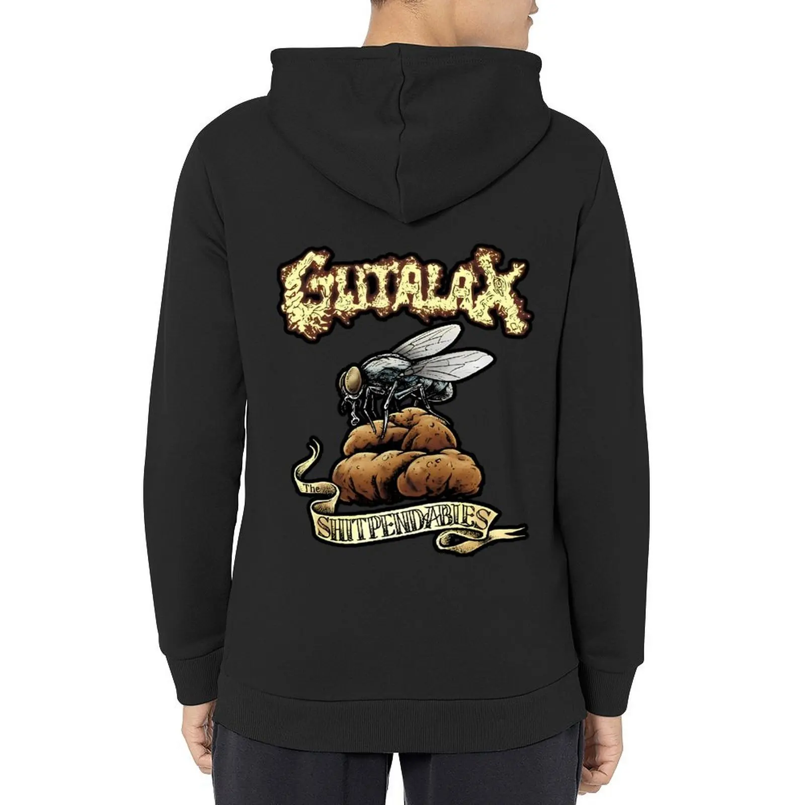 Gutalax Hoodie hooded shirt fashion men men's sweat-shirt set men clothing hoodie man