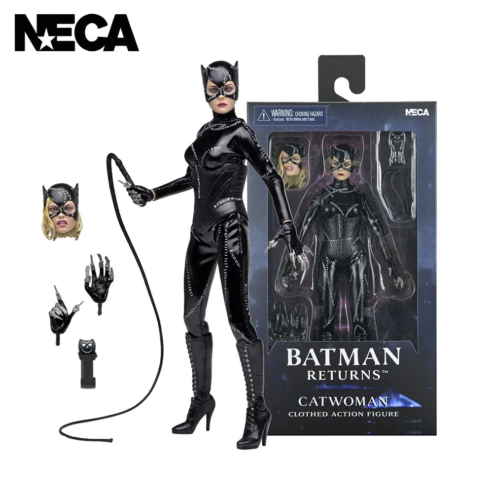 neca-toys-versione-originale-di-batman-returns-film-del-1989-action-figure-di-catwoman-20-cm-con-abiti-modello-da-collezione-giocattolo-idea-regalo