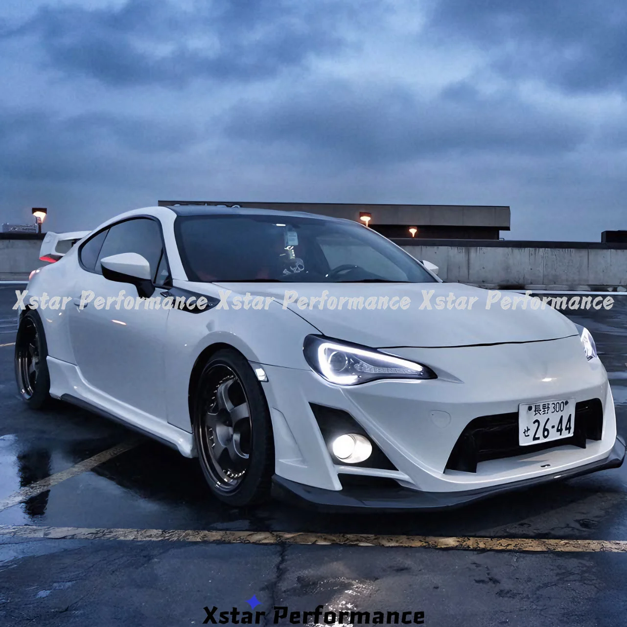 VRS VARI ARISING II STYLE GLASS FIBER FRP FRONT BUMPER FOR  GT86 FT86 FOR SUBARU BRZ 2013-2021