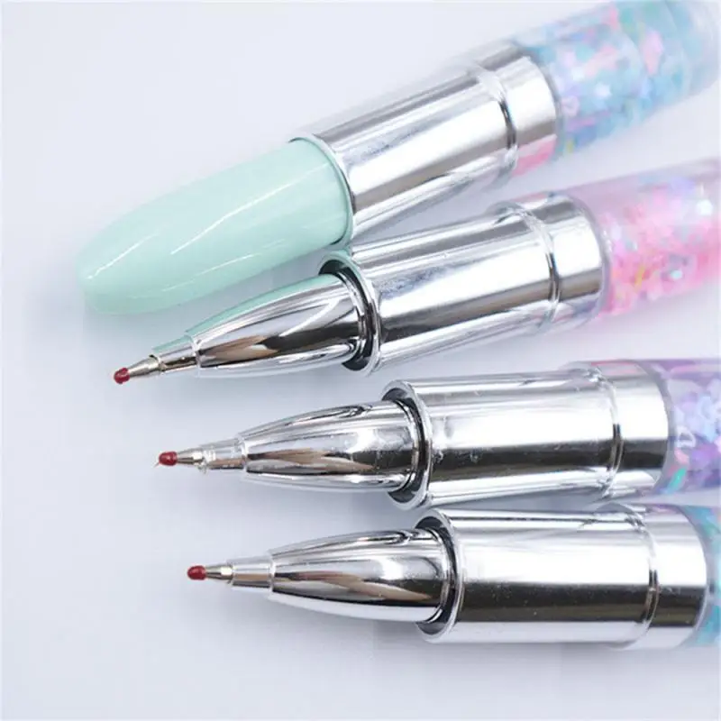 Penna portatile facile da trasportare Design unico regali per ragazze penna multifunzione per ufficio di alta qualità penna Gel portatile per firma