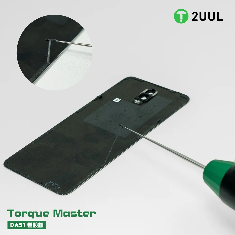 2UUL DA51 Torque Master Super Power Rolling Removal for LCD Screen OCA Battery Muddle Frame Screen Adhesive Glue Remover