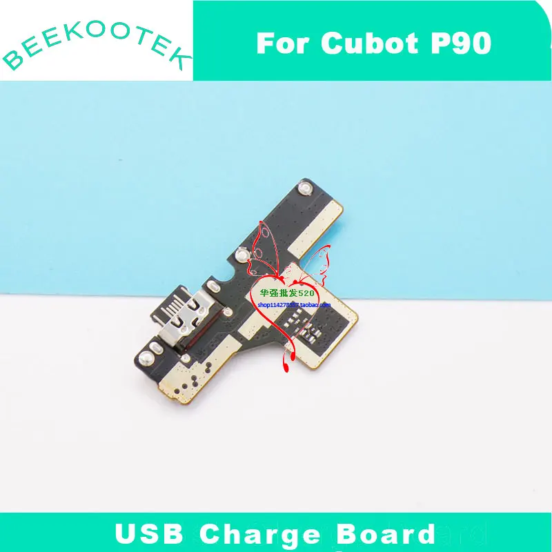 New Original Cubot P90 X100 USB Board Base Dock Charging Charge Port Board Microphone For Cubot P90 Smart Phone