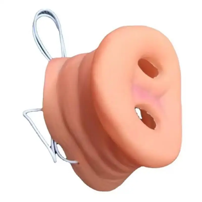 39bd varkenskostuum accessoires Halloween varkensneus piggy snuit cosplay dierenmasker elastische band nieuwigheden varken snuit