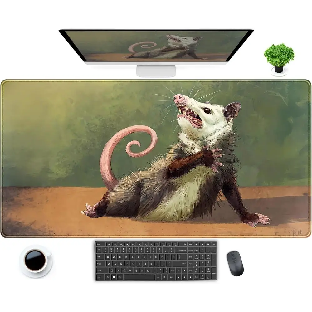 

Extra Large Kawaii Anime Mouse Pad with Non-Slip Base for Gaming & Laptop Desks, 31.5x15.75