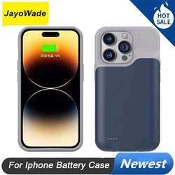 10000Mah Blue Battery Case For iphone 14 Plus 13 Mini 12 11 Pro Max X XR XS Max 6 6S 7 8 Plus Battery Charger Case Power Bank