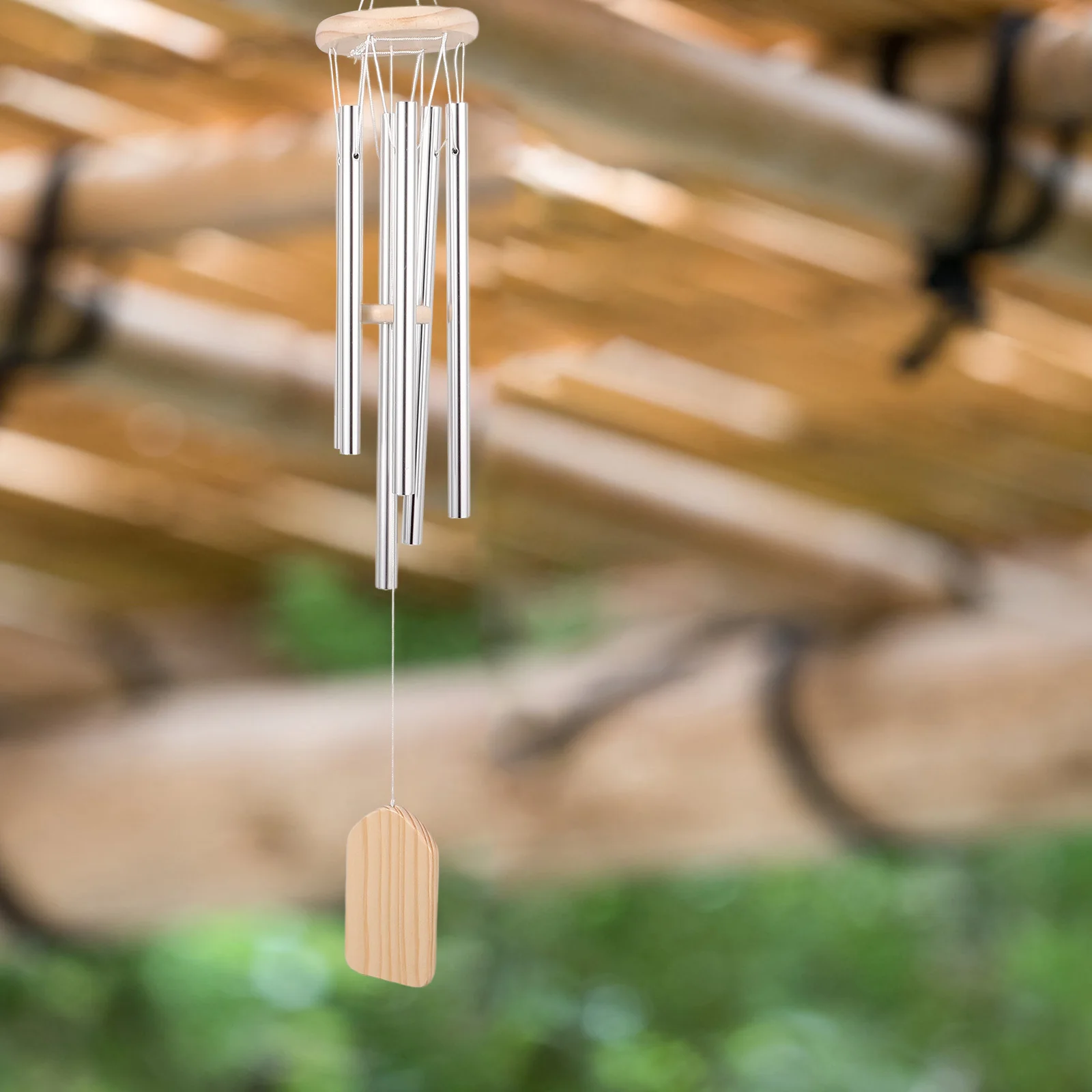 

Wind Bell Aluminum Tube Hanging Bell Outdoor Garden Decoration Melodious Wind Chime Metal Hanging Pendant