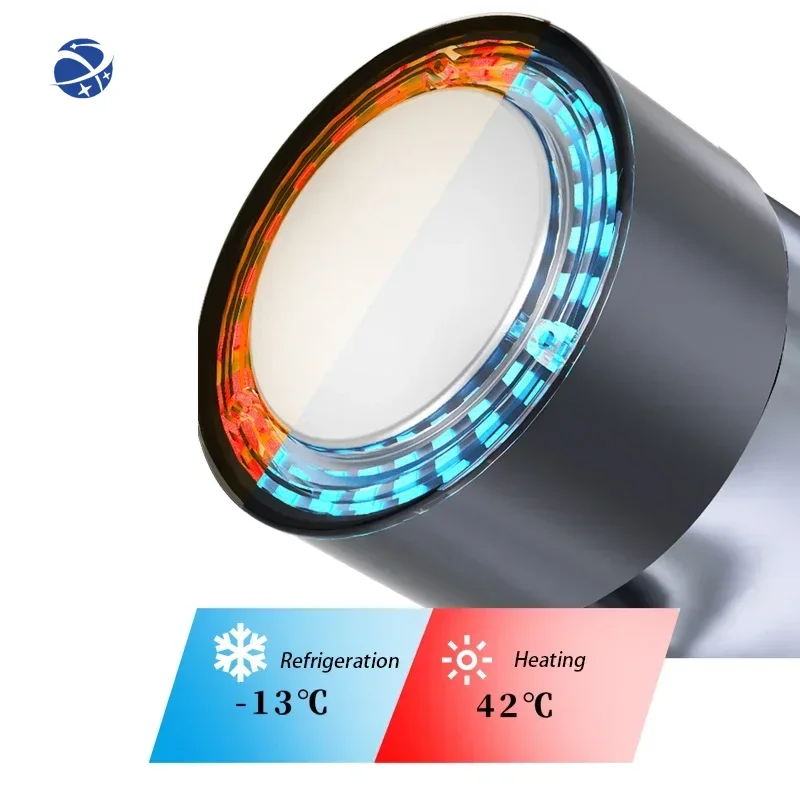 EMS micro current Skin Tightening Home use Skin Care Vibrating Massager introducer Beauty Instrument with LED light