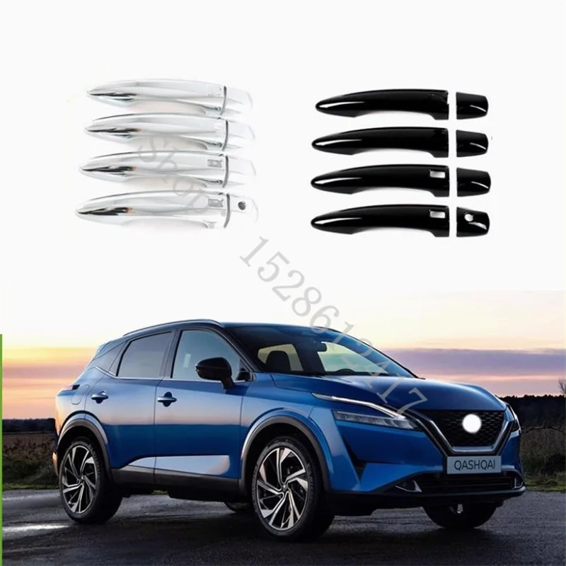 

Для 2023 2024 2025 Nissan Qashqai J12 ABS Chrome автомобильные аксессуары дверная ручка чаша дверная ручка крышка отделка защитное покрытие