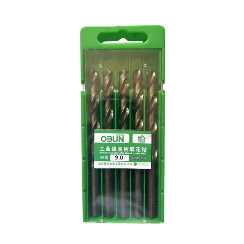 Durable Twists Drill Bits Straight Shank for Hard Materials Cast Iron N2UD