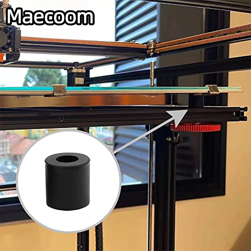 3D-Drucker-Teile, Hochtemperatur-Silikon, solide Abstandshalter, Heißbett-Nivelliersäule, 3 Stück lang + 1 Stück kurz, für CR-10/ CR10S Ender-3