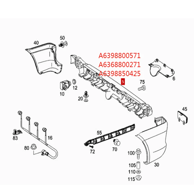 W636 w639 w207 w220 w251 a6398800571 a2076200634 a2208800640 a4478850036 a1648852965 a2518800052