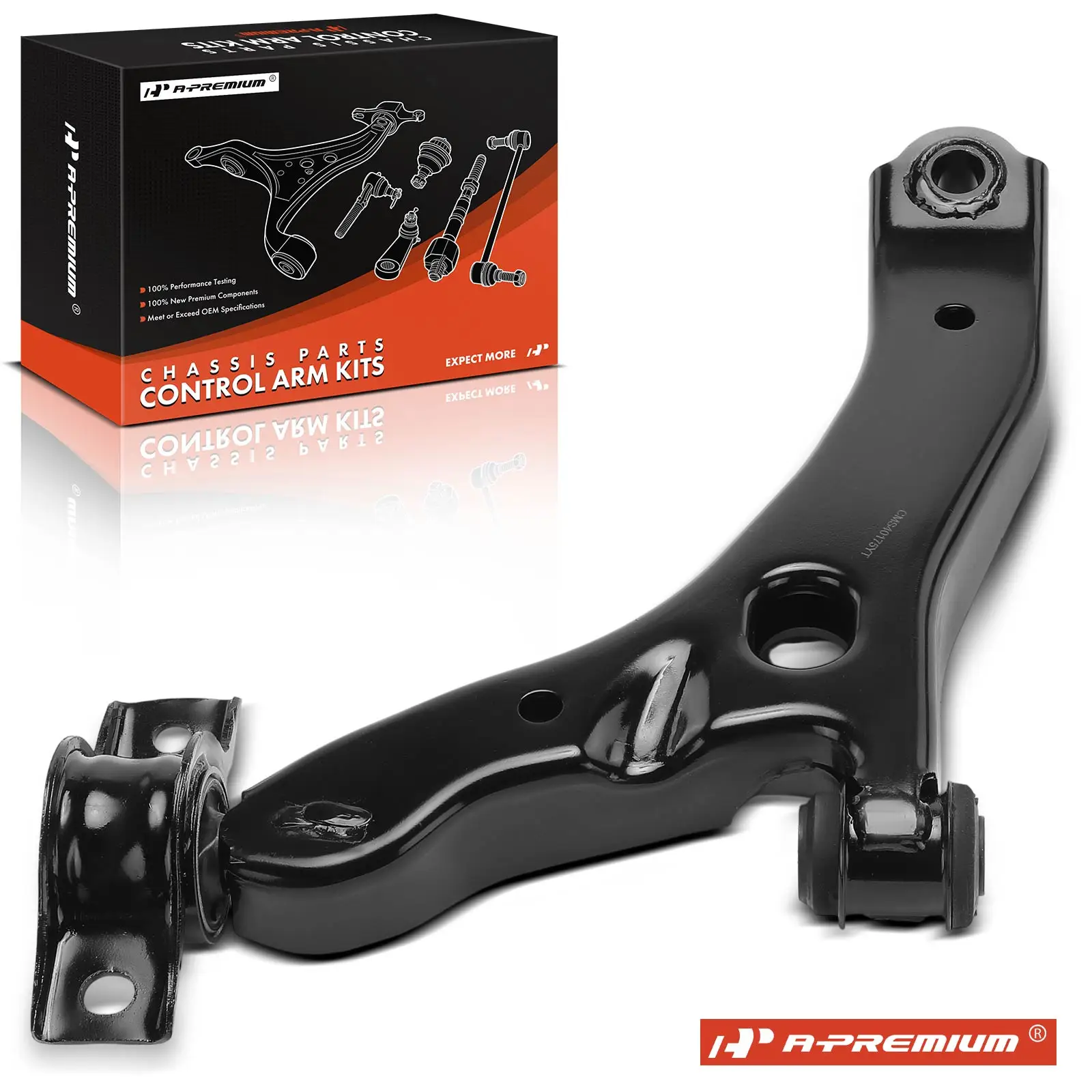 A-Premium Front Left Lower Control Arm with Bushing for Ford Transit Connect 2010-2013