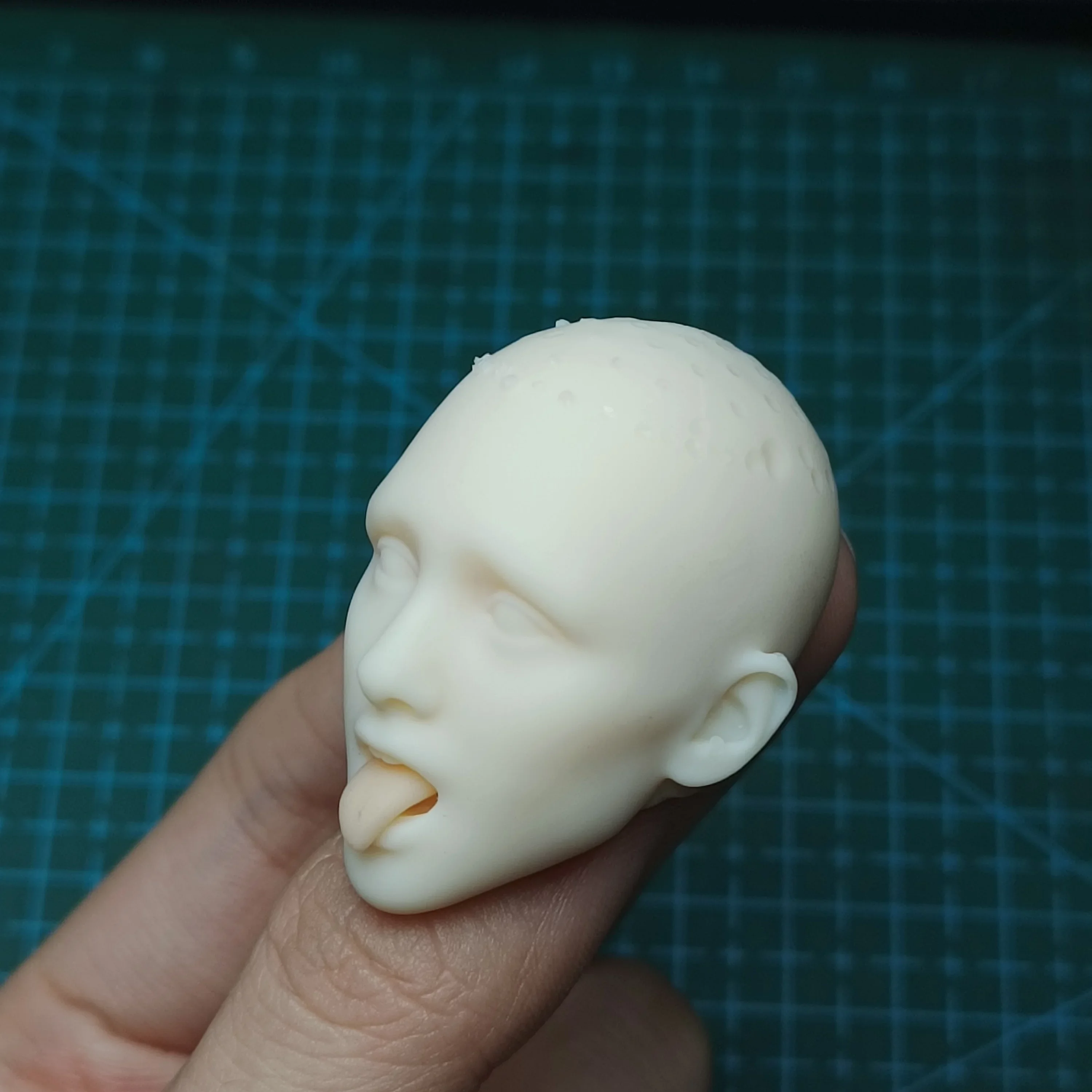 janpanese Star  soldier 1/6 Head Carving Actor Unpainted 1/6 Scale For figure toys for 12