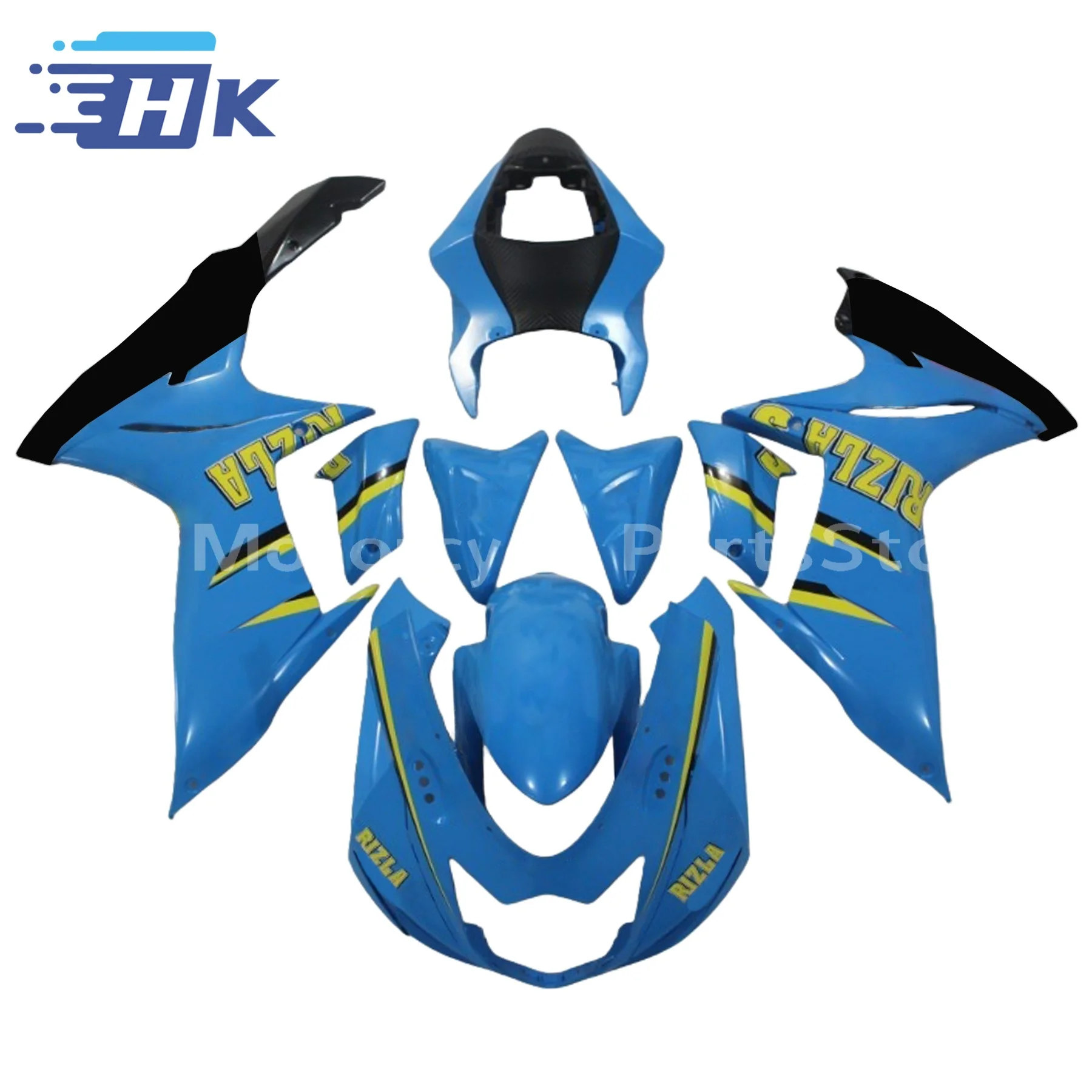 

Fit For GSXR 600 750 K11 gsxr600 gsxr750 2011 - 2024 Full Fairing Kit Motorcycle Injection Mold Bodywork Fairings kit