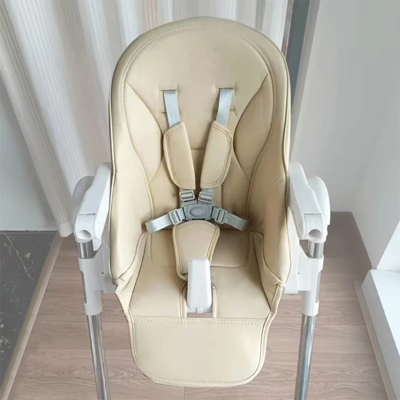 Hochstuhl-Sitzkissen für Peg Perego Siesta Prima Pappa Zero3 Esszimmerstuhl mit Gurt Schulter Schritt PAD Babyzubehör – Detail 2