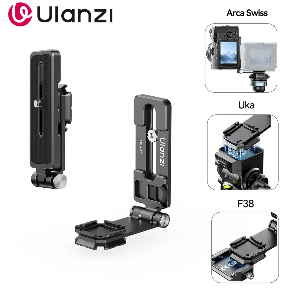 Ulanzi UKA11 L-Shape Plate for DSLR Mirrorless Camera