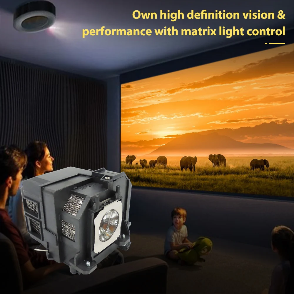 High Quality Projector Lamp for EPSON ELPLP90/V13H010L90 EB-670 EB-675W EB-675WI EB-680WI PowerLite 675W