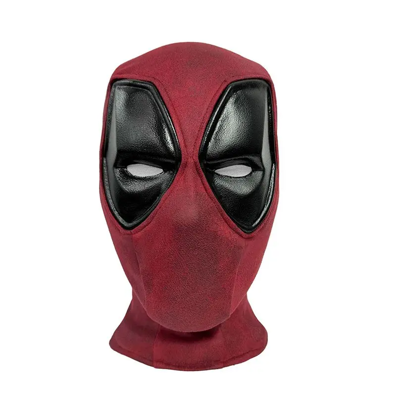 Halloween Superhero Wade Full Head Cosplay Mask 2024 Deadpool Helmet Costume Accessories Props For Adult Men Disguise Toy Gufts