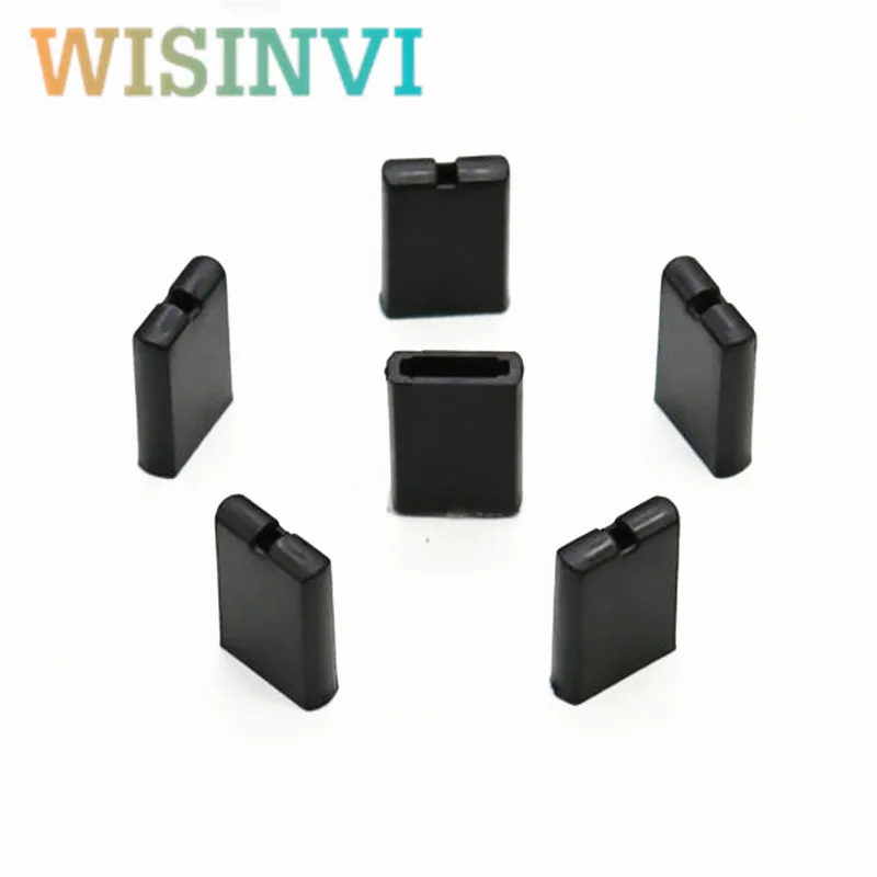 20pcs Plastic Slider Fader Knob Cap14.5×10mm 8mm Square Hole Straight Slide Potentiometer Fader Cap Equalizer Mixer Control Knob