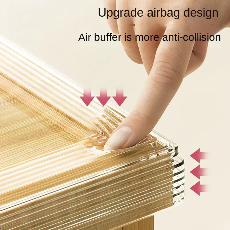 Children's Hollow Anti-collision Strip PVC Transparent Soft Baby Table Edge Wall Corner Glass Coffee Table Edge Protection