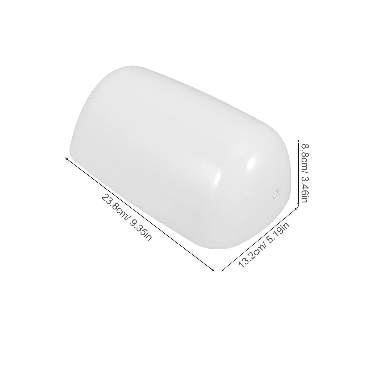 Bankers Lamp Shade Retro Plastic Replacement Desk Nightstand Light Cover Vintage Style Anti-Glare Lamp Shade for Reading