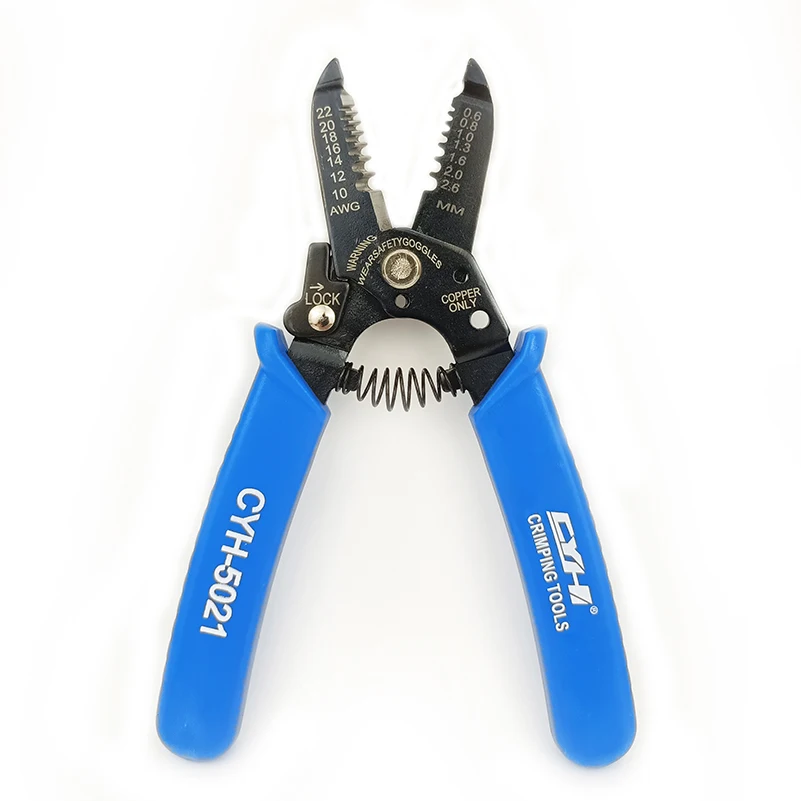 CYH-502 multifunctional stripping pliers for electricians, cable cutters, and crimping pliers