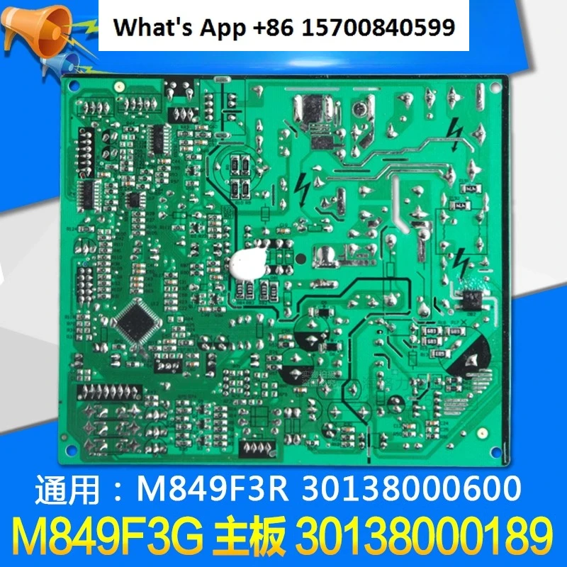 Air Conditioning Main Board Compatible with Models 30138000189 30138000600 300002060017 for Home Climate Control