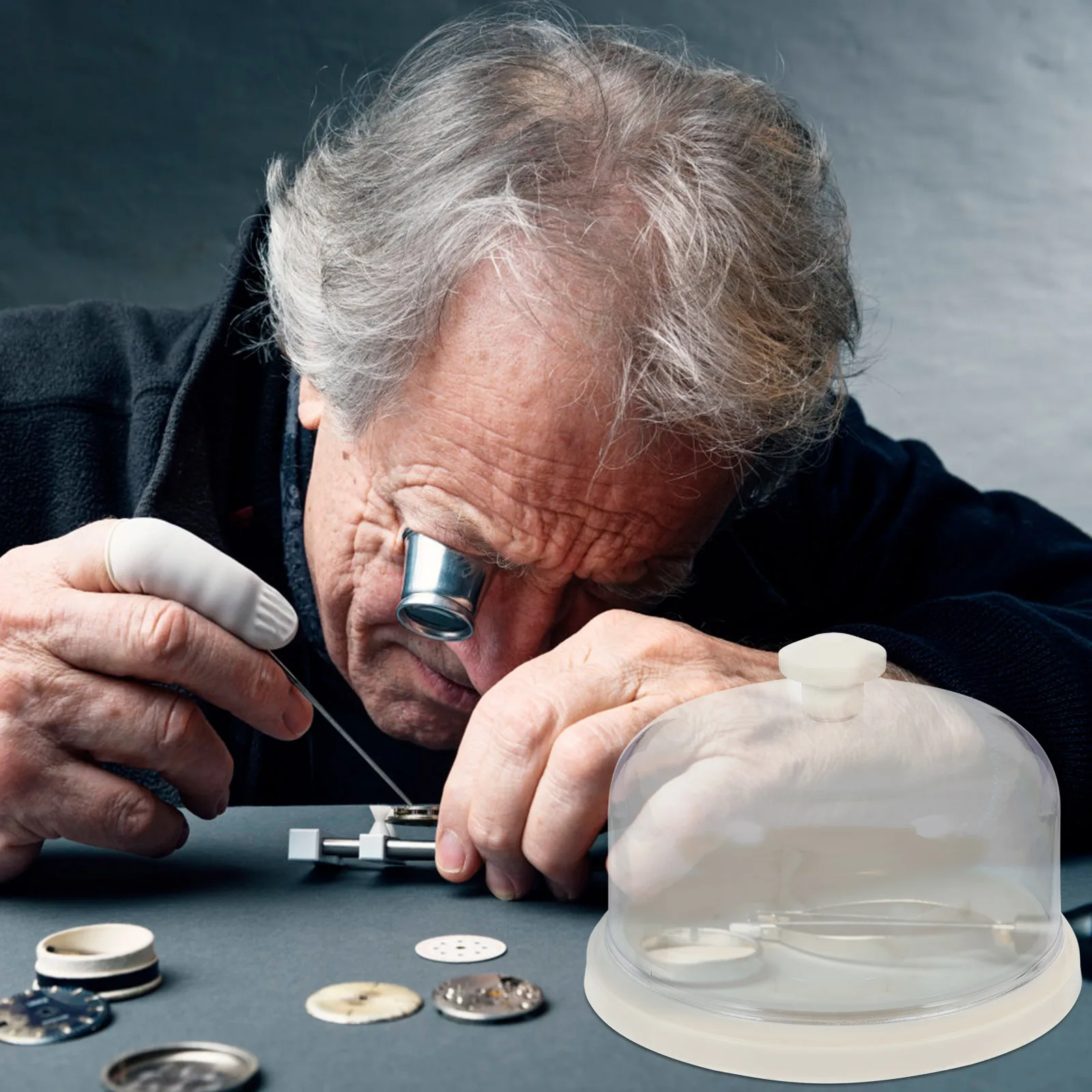 Dust Cover Watch Repair Protector Movement Protective Adhesive Tools & Kits Accessories