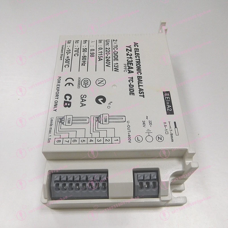 3AAA Electronic Ballast YZ-213EAA TC-D/DE 1-to-2 13W