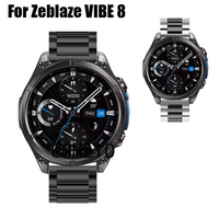 For Zeblaze VIBE 8 Strap Smart Watch Metal Stainless Steel Band Bracelet Luxurious Belt For Women men
