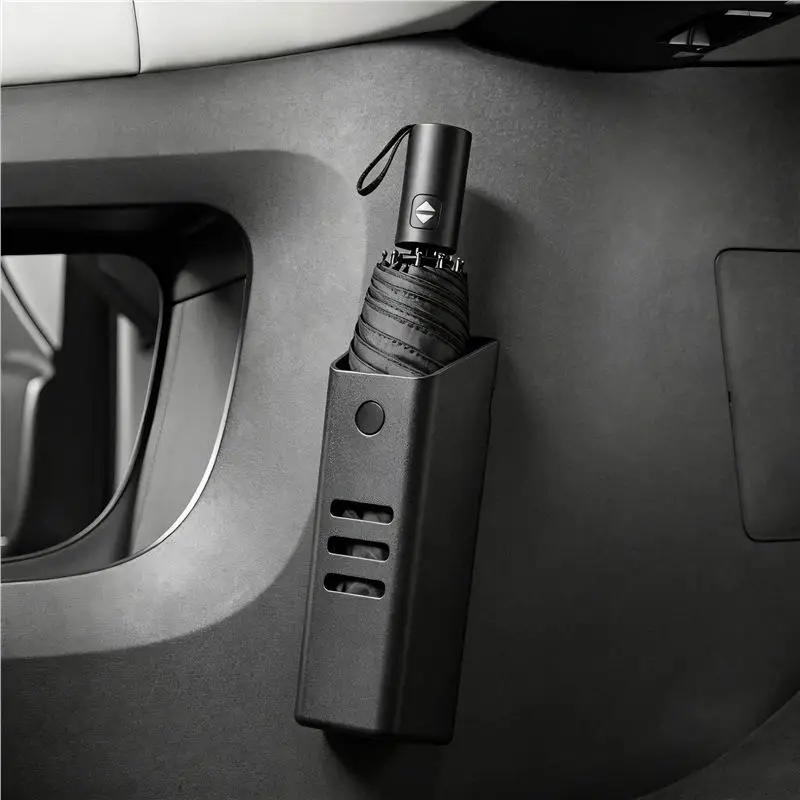 Car Trunk Multifunctional Umbrella Storage Box, Electric Motorcycle Umbrella Holder, In-Car Anti-Drip Storage Bucket
