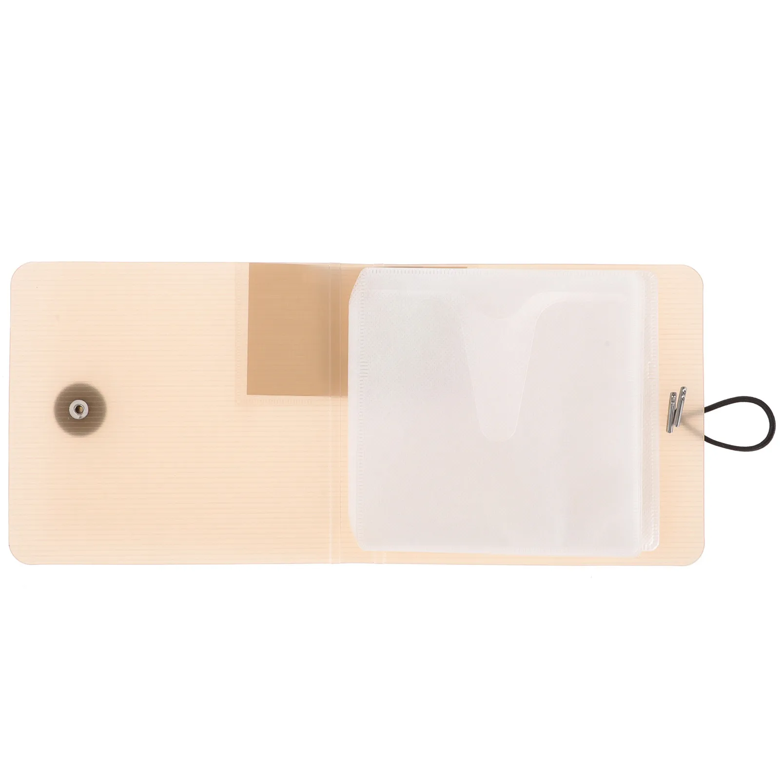 Small Cd Case Hold 12 Cds Dvd Storage Binder Buckle Rope Design Portable Cd Organizer Car Dvd Disc Storage Bag