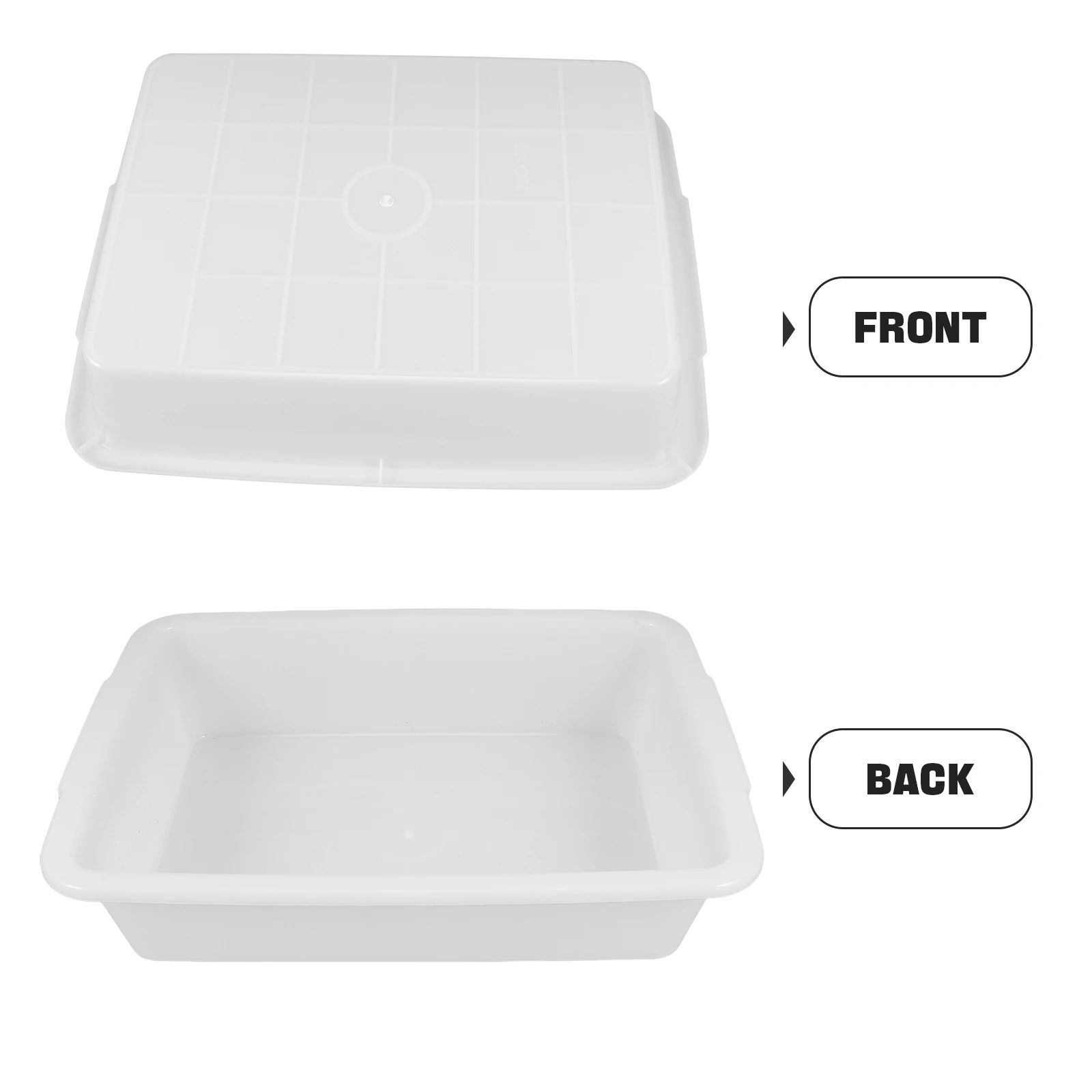 1pcs Anti-Leak Tray For Chemical Laboratory Equipment Durable Plastic Storage Organized Lab Home Use Spill Containment Tray