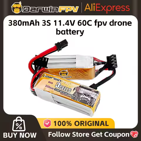 DarwinFPV 380mAh 3S 11.4V 60C fpv drone battery