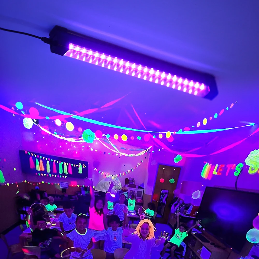 2 قطعة/الوحدة 5 واط USB UV LED الضوء الأسود T8 Blacklight بار 39nm 400nm الفلورسنت حفلة ديسكو T8 أنبوب UV قطاع أضواء Ultravilet مصباح #2