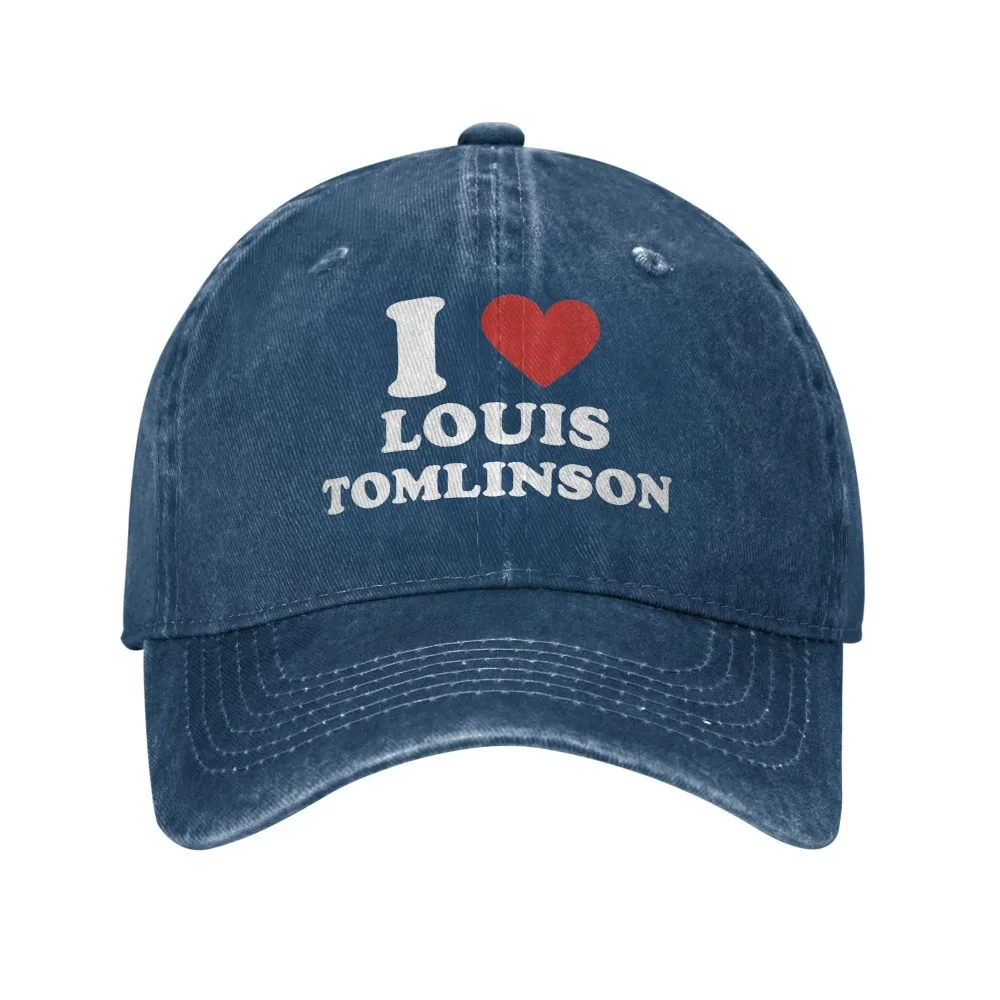 I Love Louis Tomlinsons Casual Baseball Cap for Men Adult Summer Outdoor Sport Trucker Hat Classic Sun Visor Baseball Caps