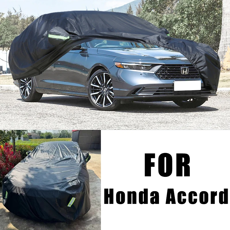 

Всепогодные автомобильные чехлы для Honda Accord 6-в-1, водонепроницаемые, пылезащитные, УФ-защитные, снежные, устойчивые к царапинам, защита
