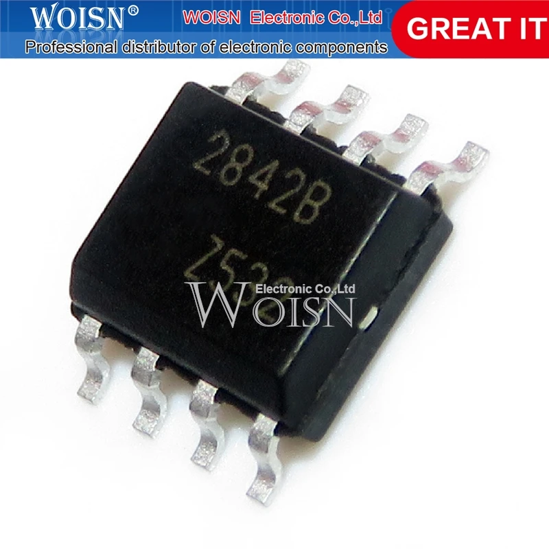 5pcs/lot UC2842AD8TR UC2842BD1R2G UC2842B UC2842 2842B UC2842A SOP-8 In Stock